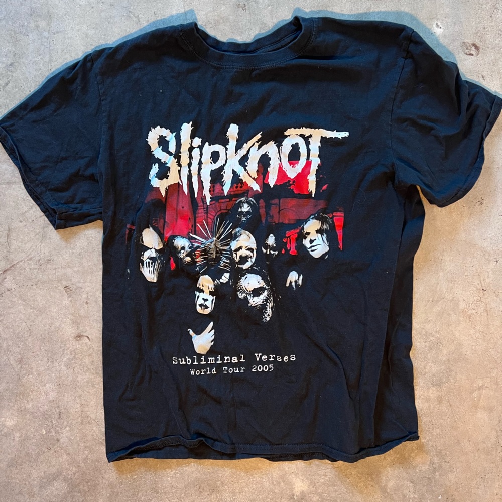 Slipknot metal band T shirt